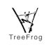 Logo for the brand TreeFrog